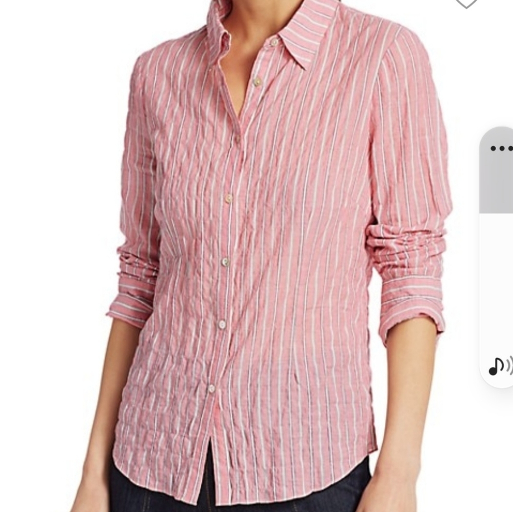 Cinq a sept Marisol shirt, new ,m